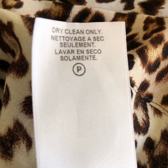 VELVET by Graham & Spencer Leopard Print Sleeveless Top Size Small - Picture 7 of 10